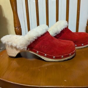 Ugg clogs Womens Red